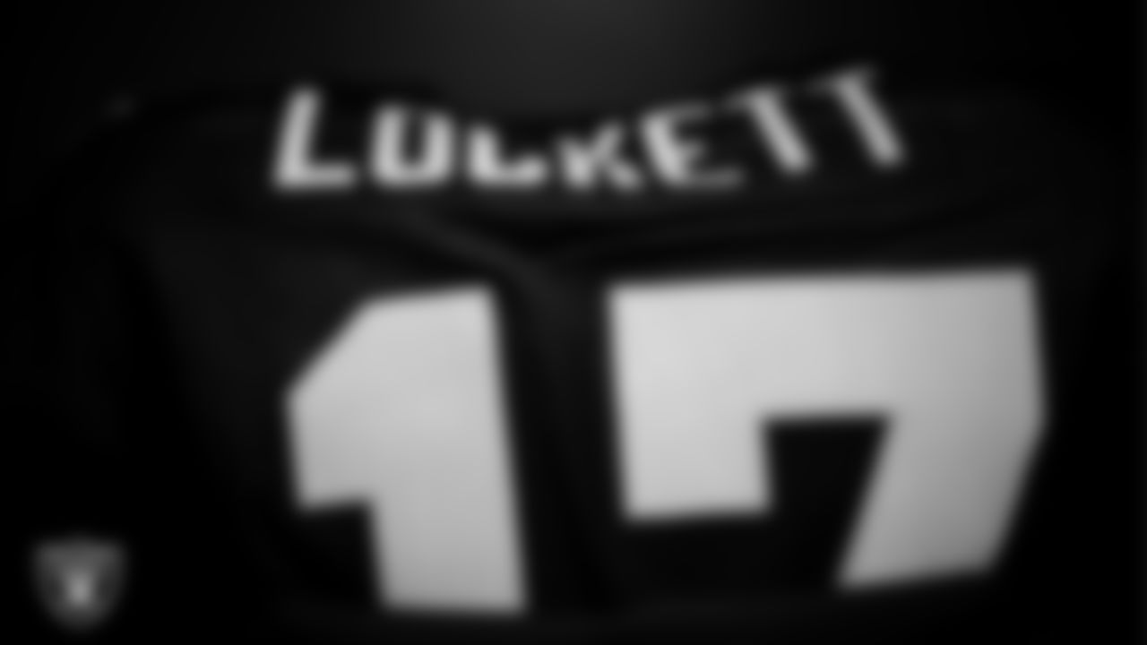 The locker room prior to the Las Vegas Raiders' arrival for their regular season home game against the Jacksonville Jaguars at Allegiant Stadium.