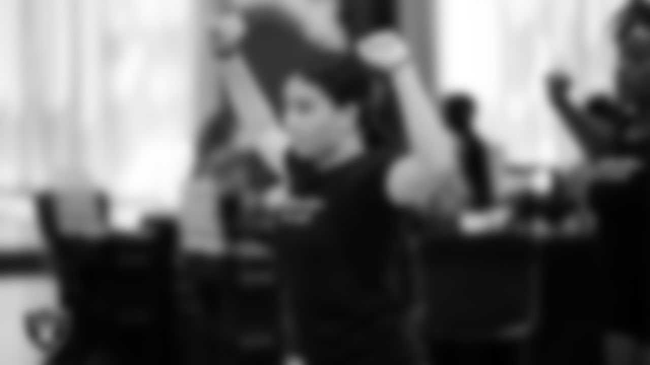 A dancer rehearses during a teen intensive at The Studio.