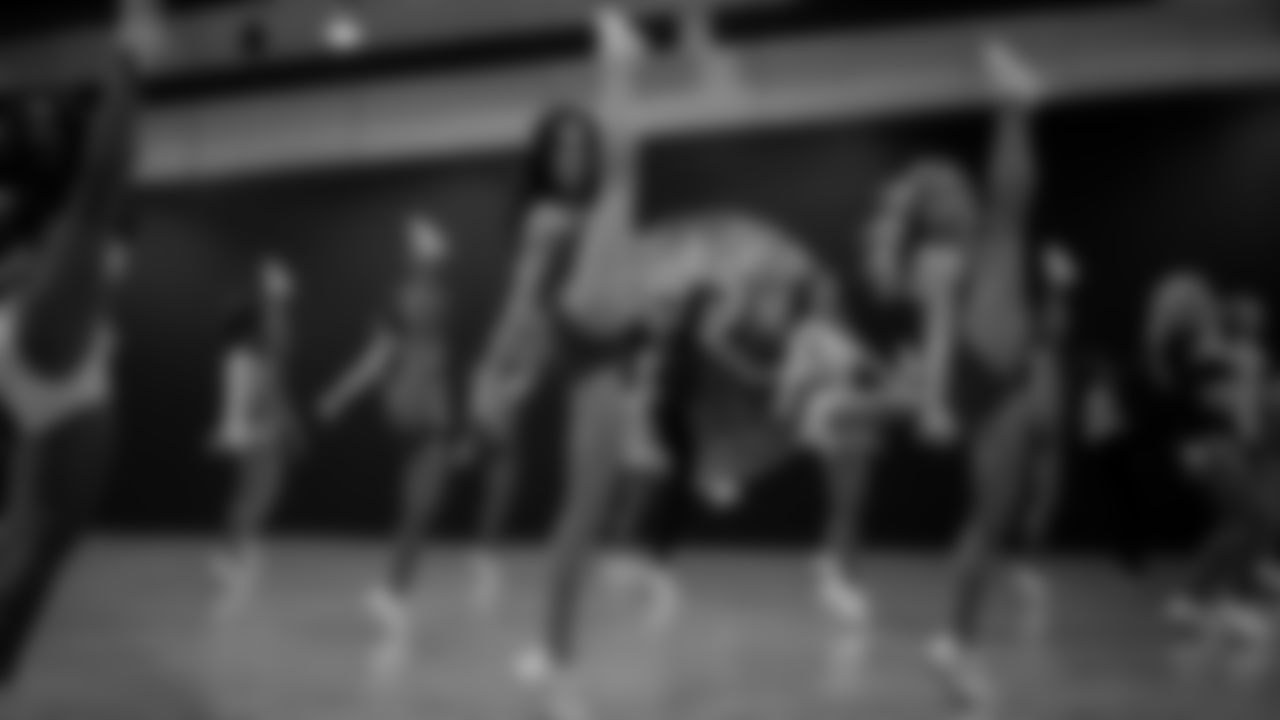 Dancers during a recruitment clinic at The Studio.