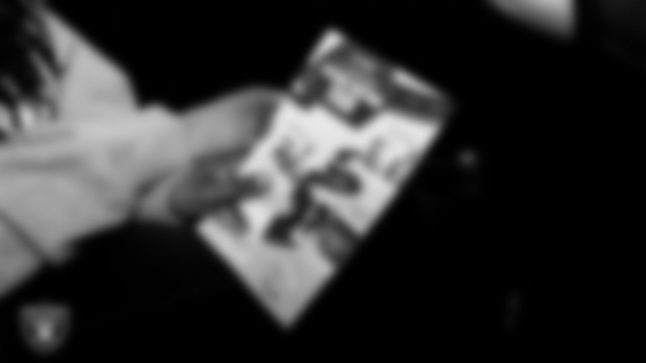 A map of the tour for the attendees as they depart from Las Vegas Raiders Headquarters for the Historic Westside Tour.