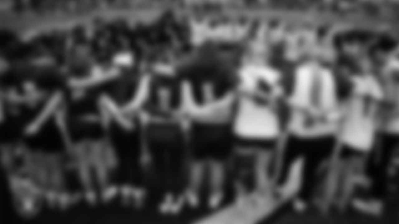 Athletes take part in the High School Flag Football 4A All-Star Game at Intermountain Health Performance Center.