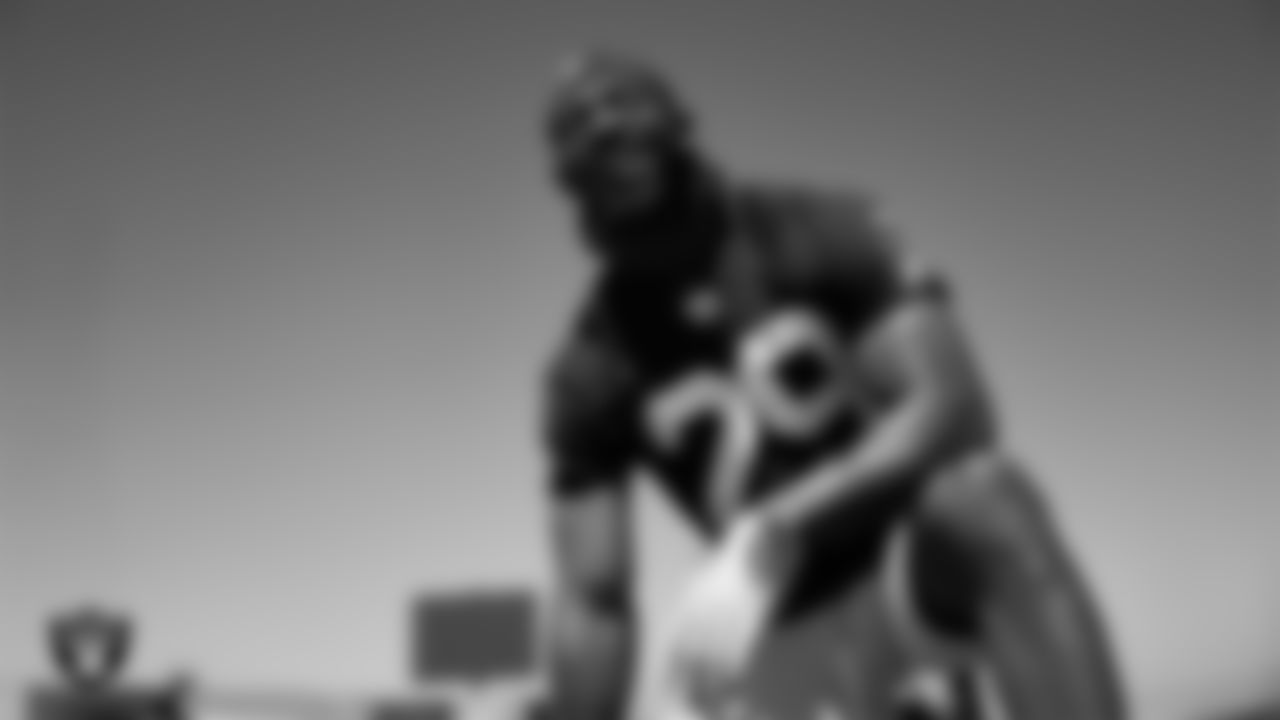 Las Vegas Raiders safety Chris Smith II (29) at an Organized Team Activity (OTA) at Intermountain Health Performance Center.