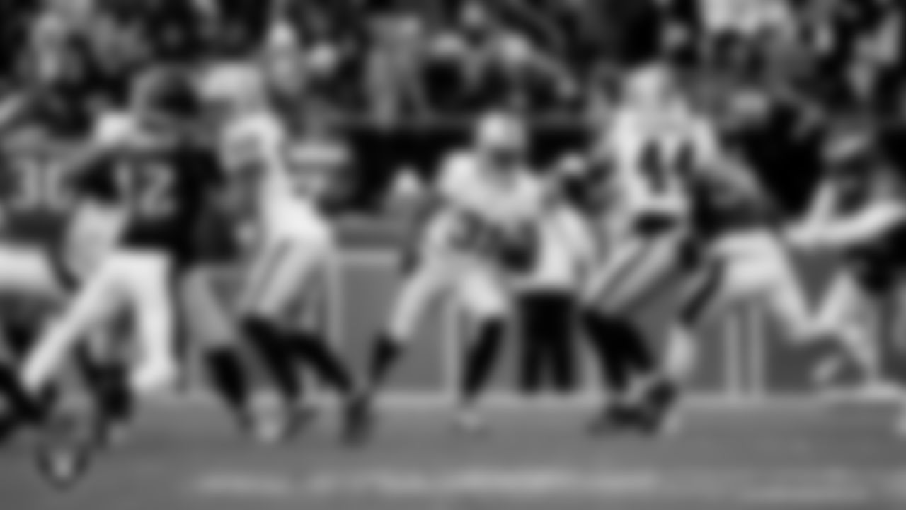 Las Vegas Raiders running back Raheem Mostert (31) during the regular season away game against the Philadelphia Eagles at Lincoln Financial Field.