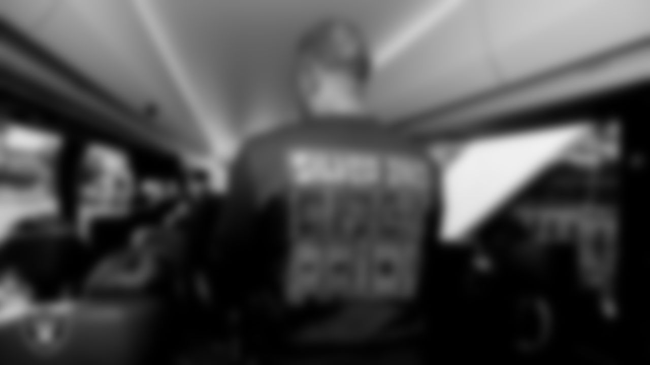 Attendees depart from Las Vegas Raiders Headquarters for the Historic Westside Tour.