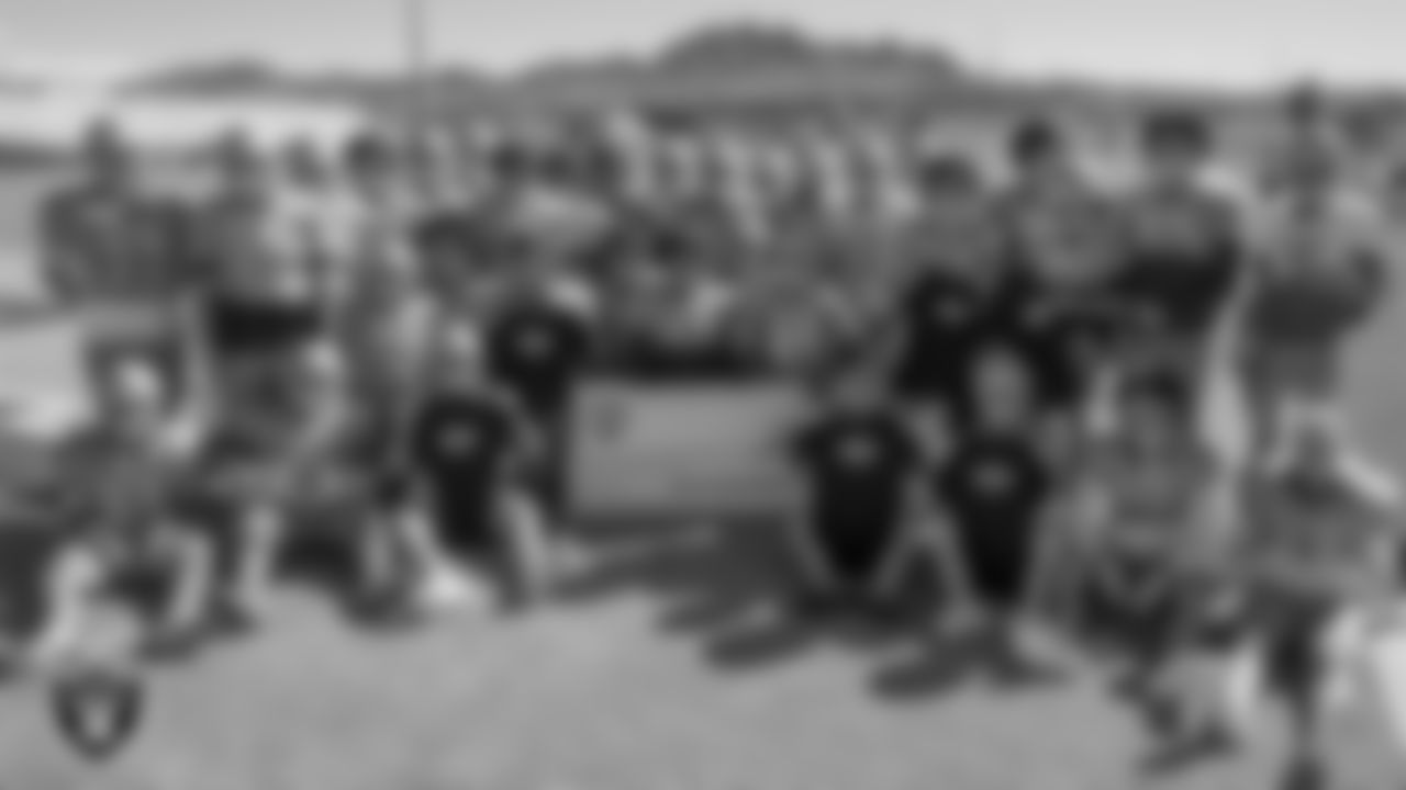 The Foothill High School football team poses for a photo during practice at Foothill High School.