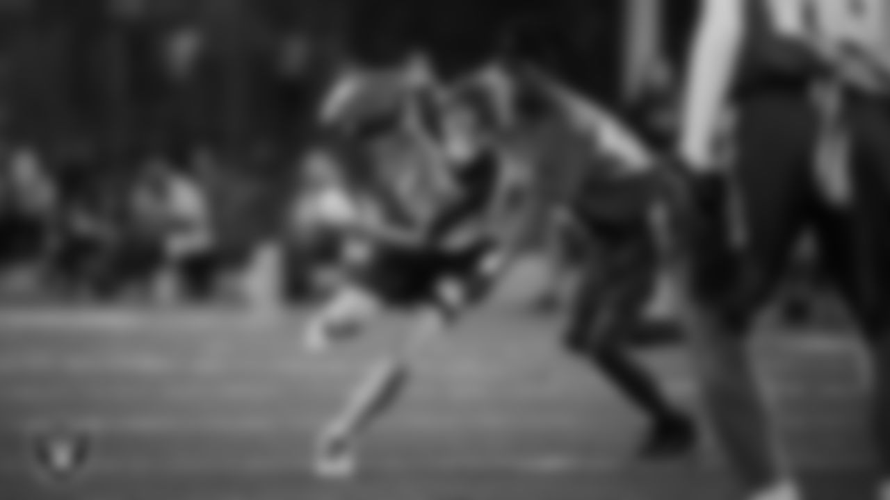 Athletes compete in a 2025 Middle School Flag Football Championship game at All American Park.