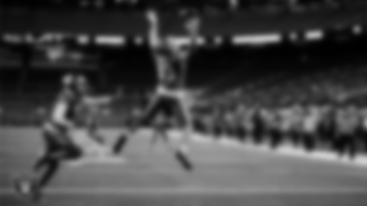 Bishop Gorman High School and Arbor View High School face off in the NIAA 5A Open Division State Championship game at Allegiant Stadium.