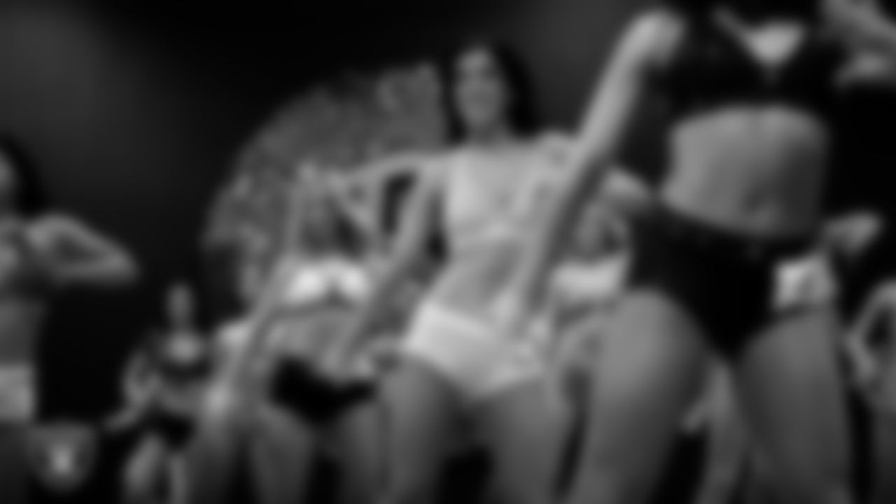 A dancer during a recruitment clinic at The Studio.