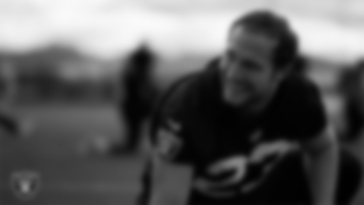 Las Vegas Raiders running back Dylan Laube (23) during practice at Intermountain Health Performance Center.