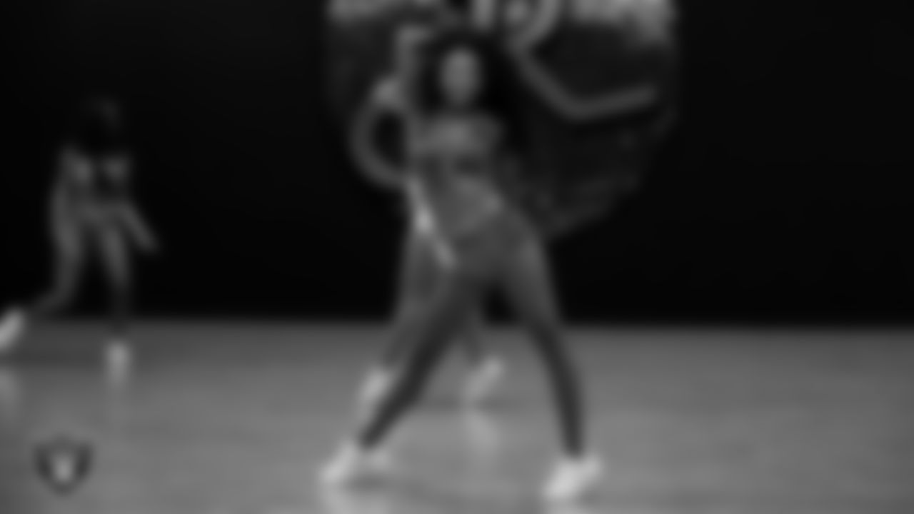 A dancer during a recruitment clinic at The Studio.