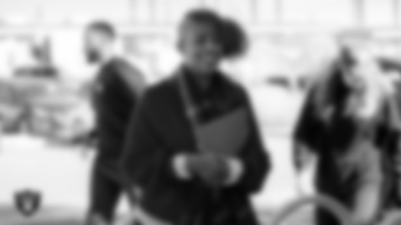 Historic Westside School senior workforce development specialist Hallema Bailey-West gives a tour of the Historic Westside School during the Historic Westside Tour.