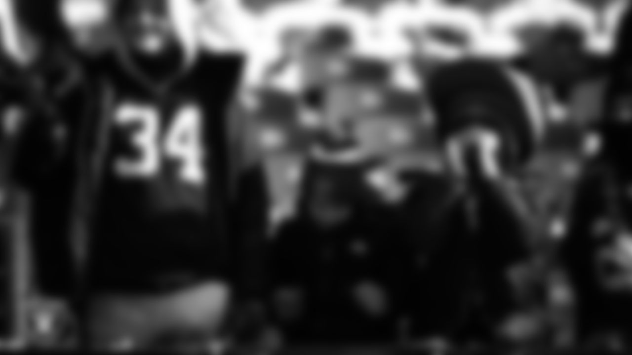 Fans before the Las Vegas Raiders' regular season away game against the Philadelphia Eagles at Lincoln Financial Field.