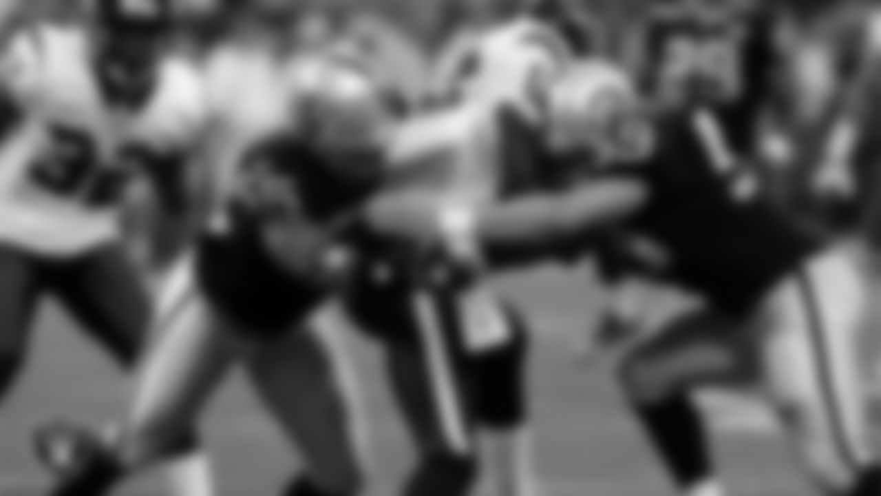 Oakland Raiders linebacker Jon Alston (55) with linebacker Jon Condo (59) during the regular season away game against the Houston Texans at Reliant Stadium, Sunday, October 4, 2009, in Houston, Texas.