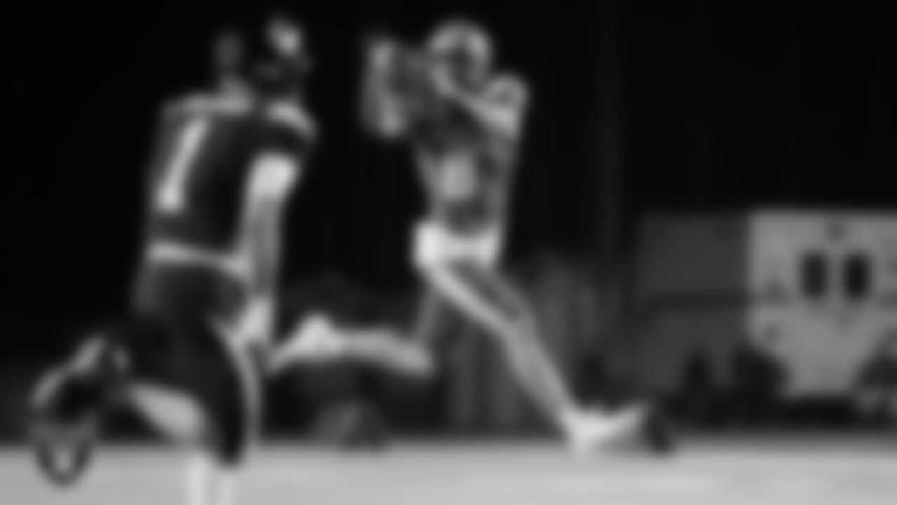 Moapa Valley High School hosts Virgin Valley High School during the Las Vegas Raiders' Football Showcase game at Moapa Valley High School.