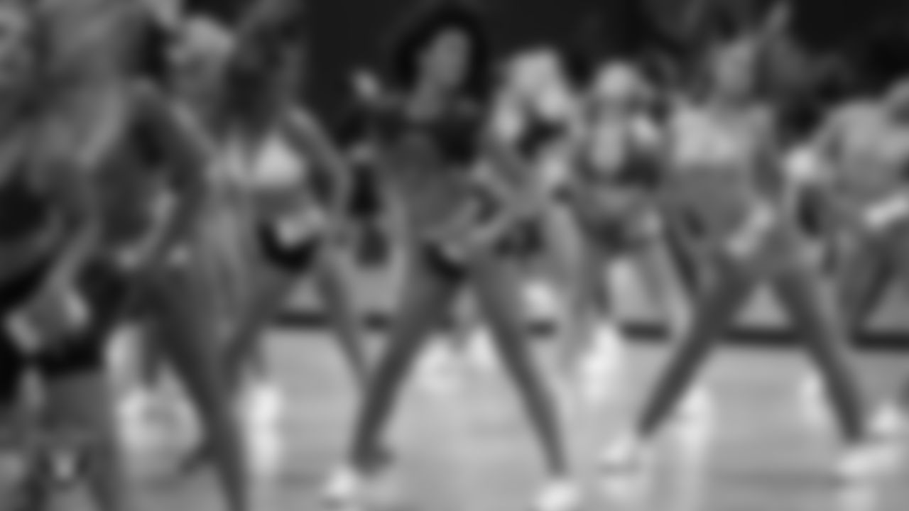 A dancer during a recruitment prep-clinic at The Studio.