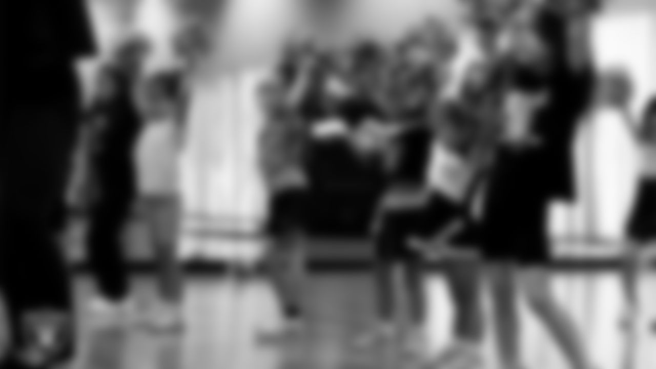 Dancers during day two of summer camp at The Studio.