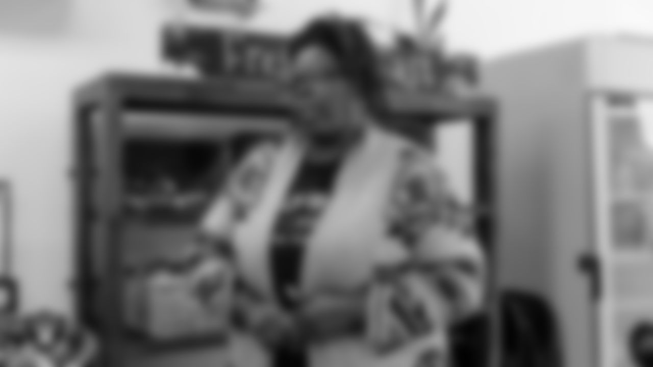 Executive director of the Obodo Collective Tameka Henry gives a tour of the Obodo Community Gardens during the Historic Westside Tour.