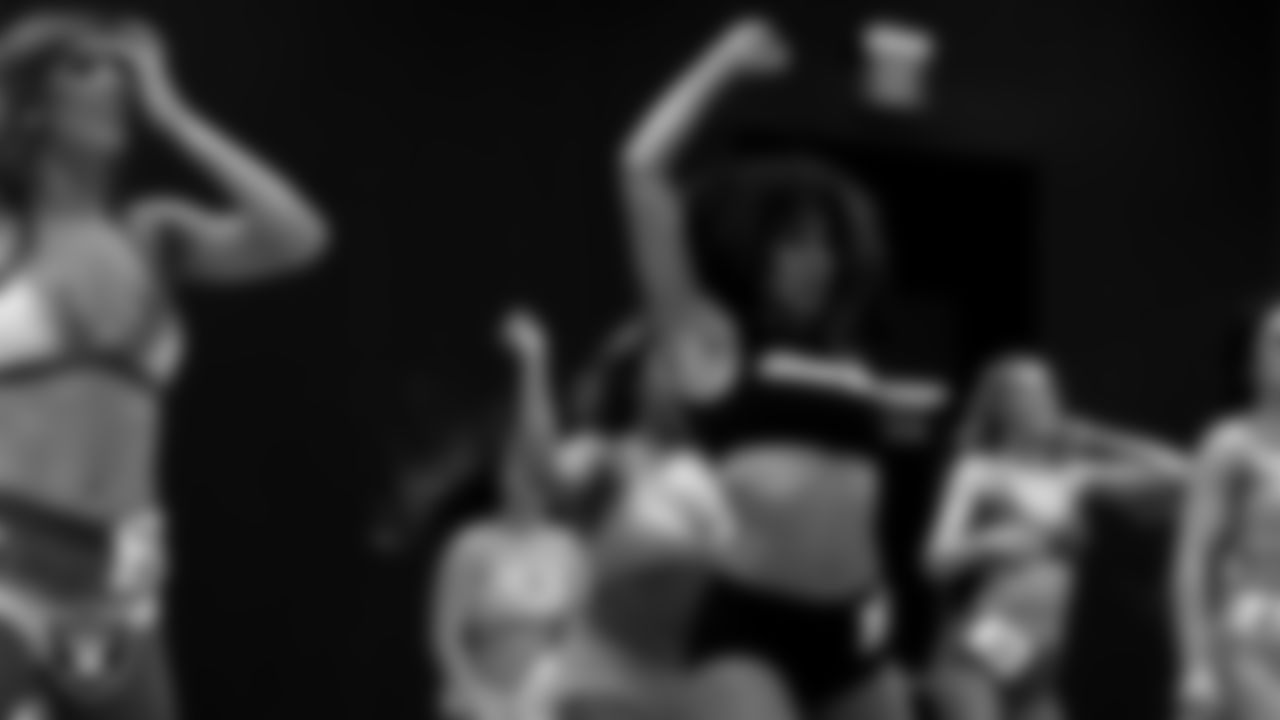 A dancer during a recruitment clinic at The Studio.