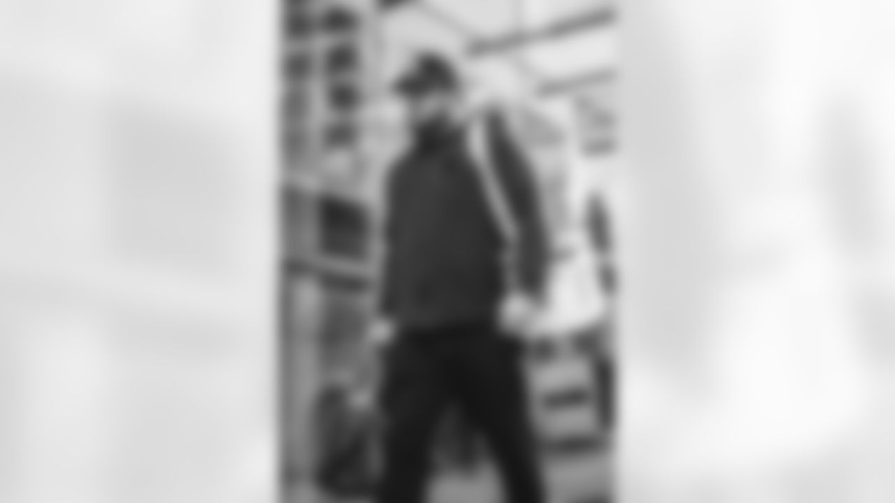 50 OL Beaux Limmer travels to Lumen Field for today's NFC Championship game against the Seahawks