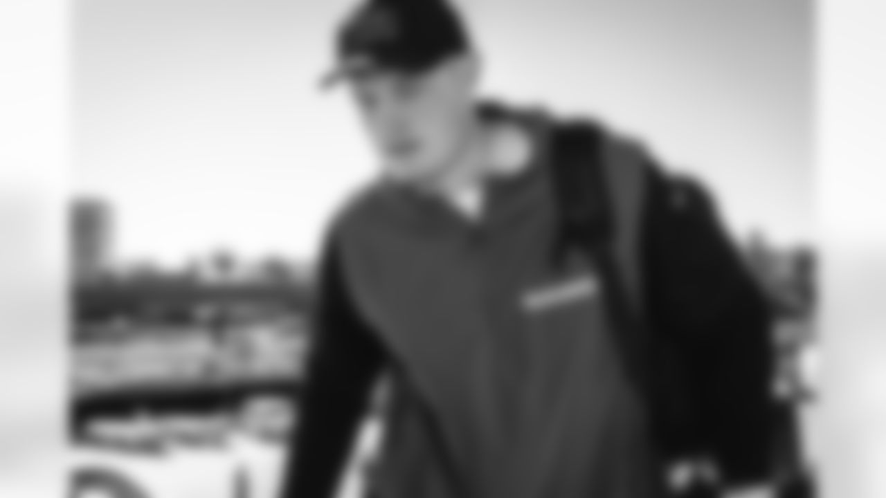 42 P Ethan Evans travels to Carolina for Wild Card matchup vs. Panthers