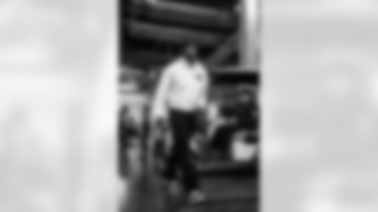 15 WR Konata Mumpfield arrives at SoFi Stadium for today's matchup against the Seahawks