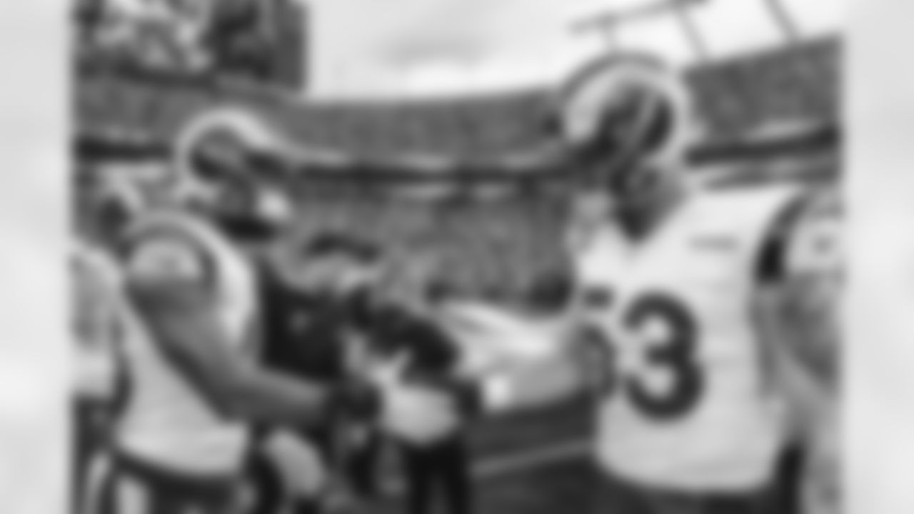 The Los Angeles Rams take on the Carolina Panthers in the wild card round of the 2025 NFL post season.