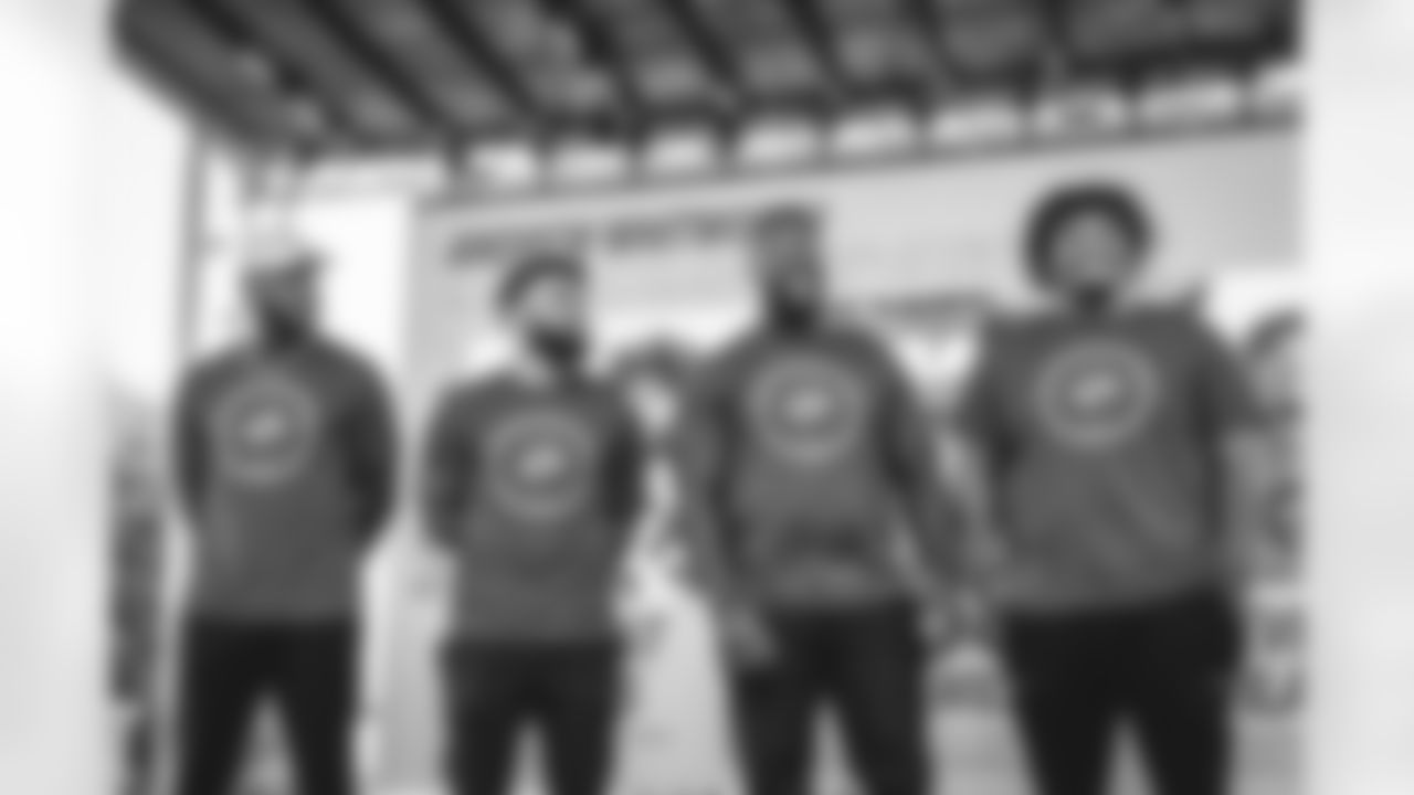 Rams players at WalkUnitedLA