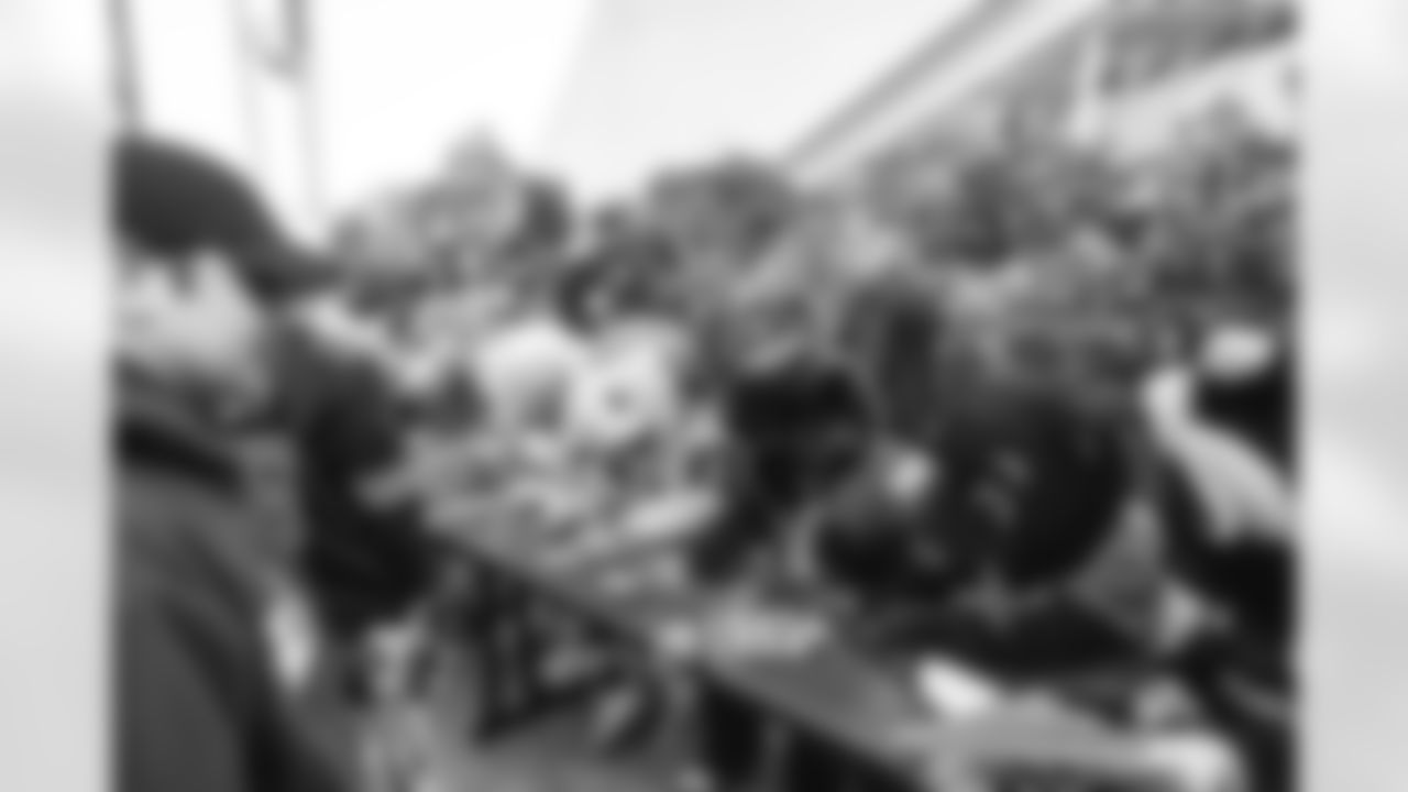 Sparky, Iggy the lion, Freddie Falcon, Chance, Joe Bruin & Sir Purr in the Rams House