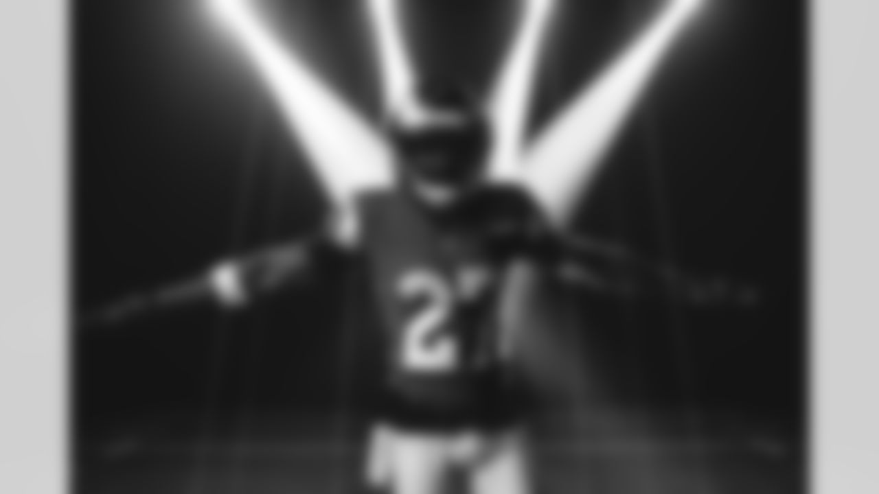 Tre White at Rams 2024 Media Day