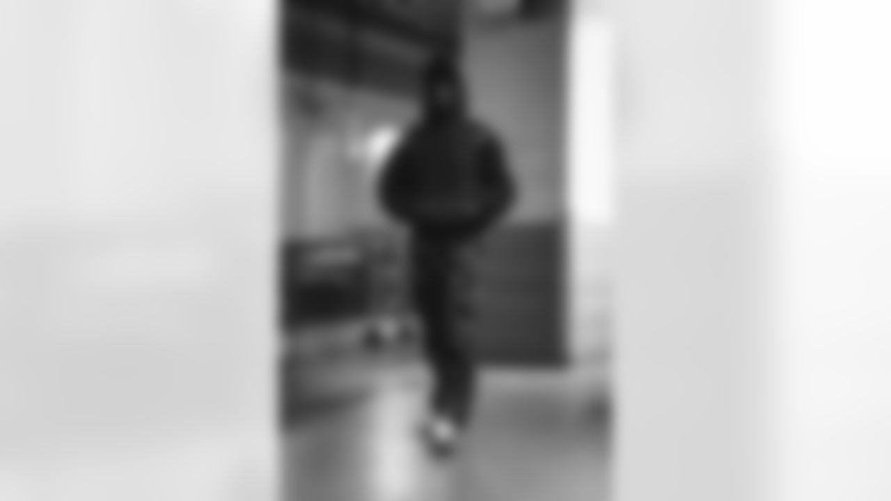 17 WR Davante Adams arrives at Mercedes-Benz Stadium for Monday Night Football vs. Falcons