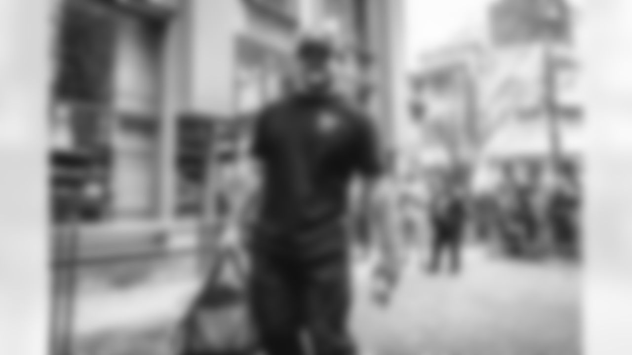 67 OL Justin Dedich travels to Bank of America Stadium for Wild Card matchup vs. Panthers