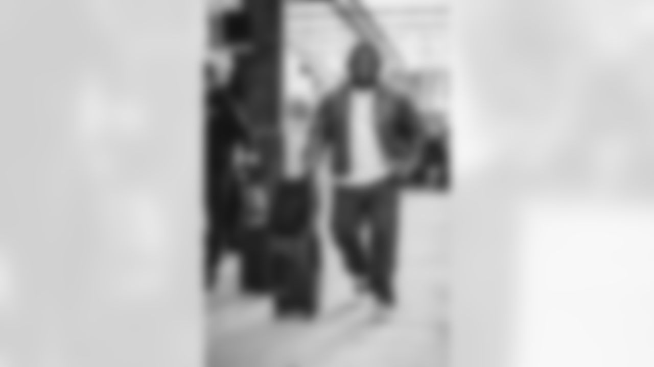 91 DE Kobie Turner travels to Lumen Field for today's NFC Championship game against the Seahawks