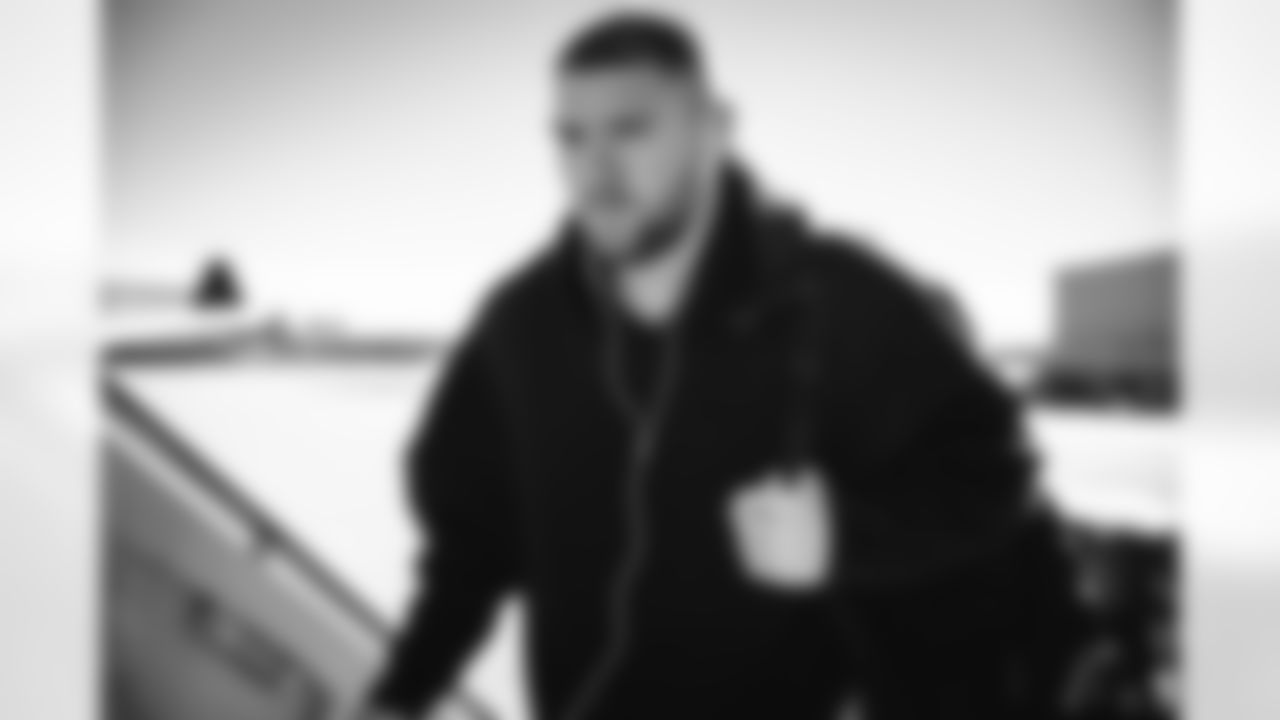 55 DE Braden Fiske travels to Atlanta for Monday Night Football vs. Falcons