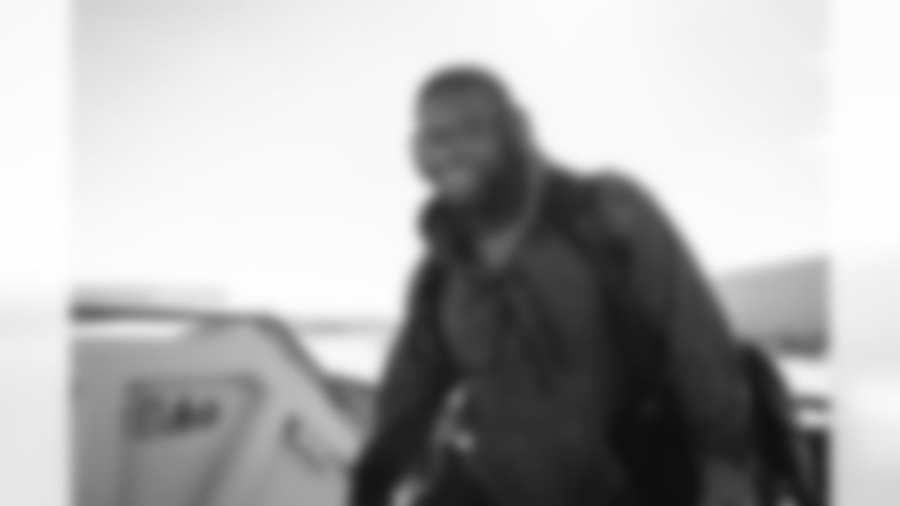 91 DE Kobie Turner travels to Charlotte for Sunday's game against the Panthers