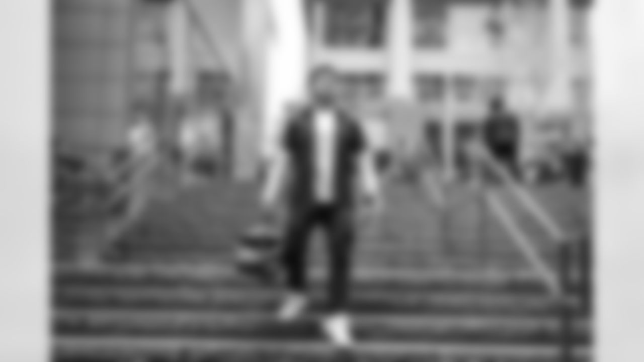 22 RB Blake Corum travels to Bank of America Stadium for Week 13 matchup vs. Panthers