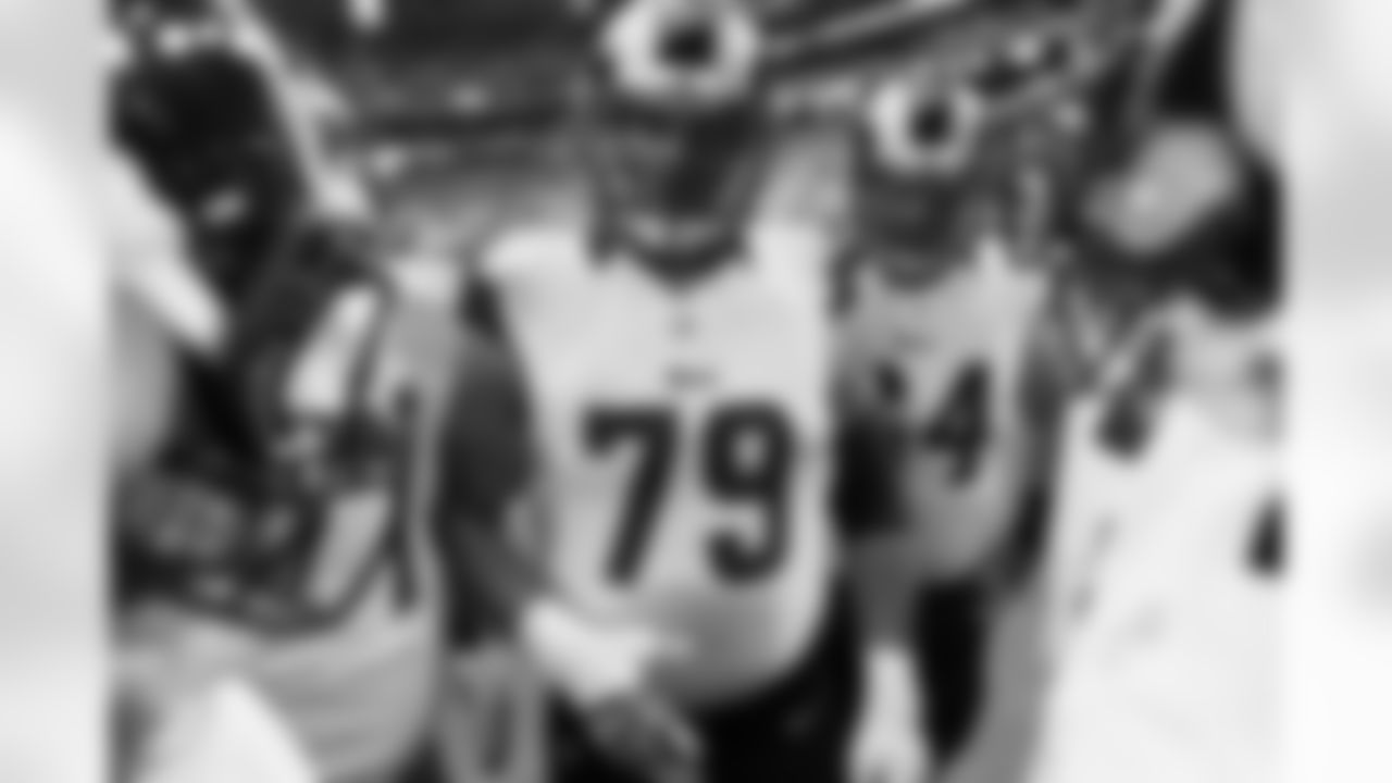 Los Angeles Rams offensive tackle Rob Havenstein (79) before the NFL regular season game against the Arizona Cardinals on Sunday, Oct. 2, 2016 in Glendale, Ariz. (Ric Tapia/Rams)