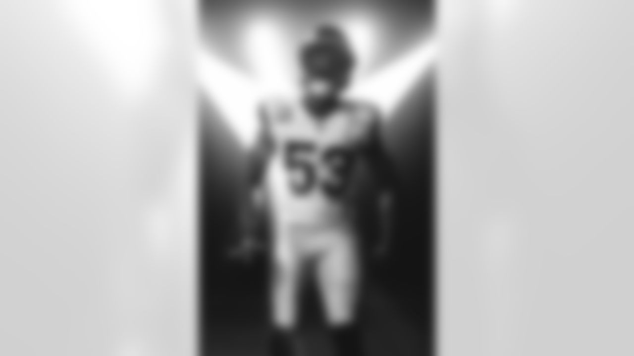 LB Ernest Jones IV at Rams 2024 Media Day