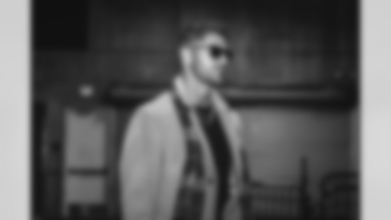 11 QB Jimmy Garoppolo arrives at Lumen Field for Thursday Night Football vs. the Seahawks