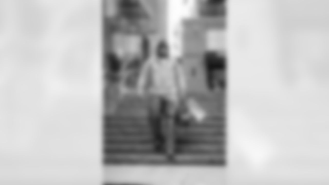 57 DL Ty Hamilton travels to Bank of America Stadium for Week 13 matchup vs. Panthers