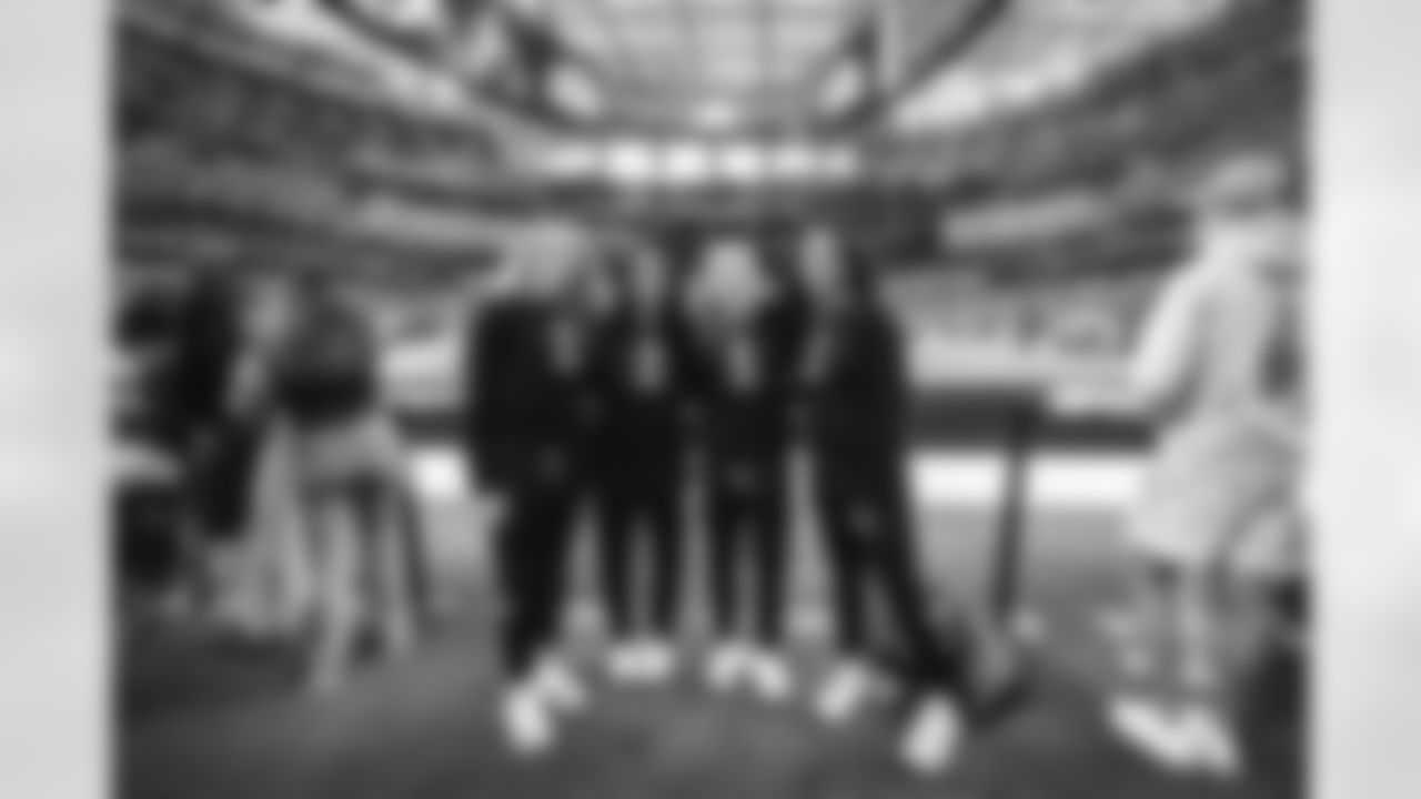 Isabella Geraci, Vanita Krouch, Laneah Bryan & Amber Clark-Robinson in the Rams House