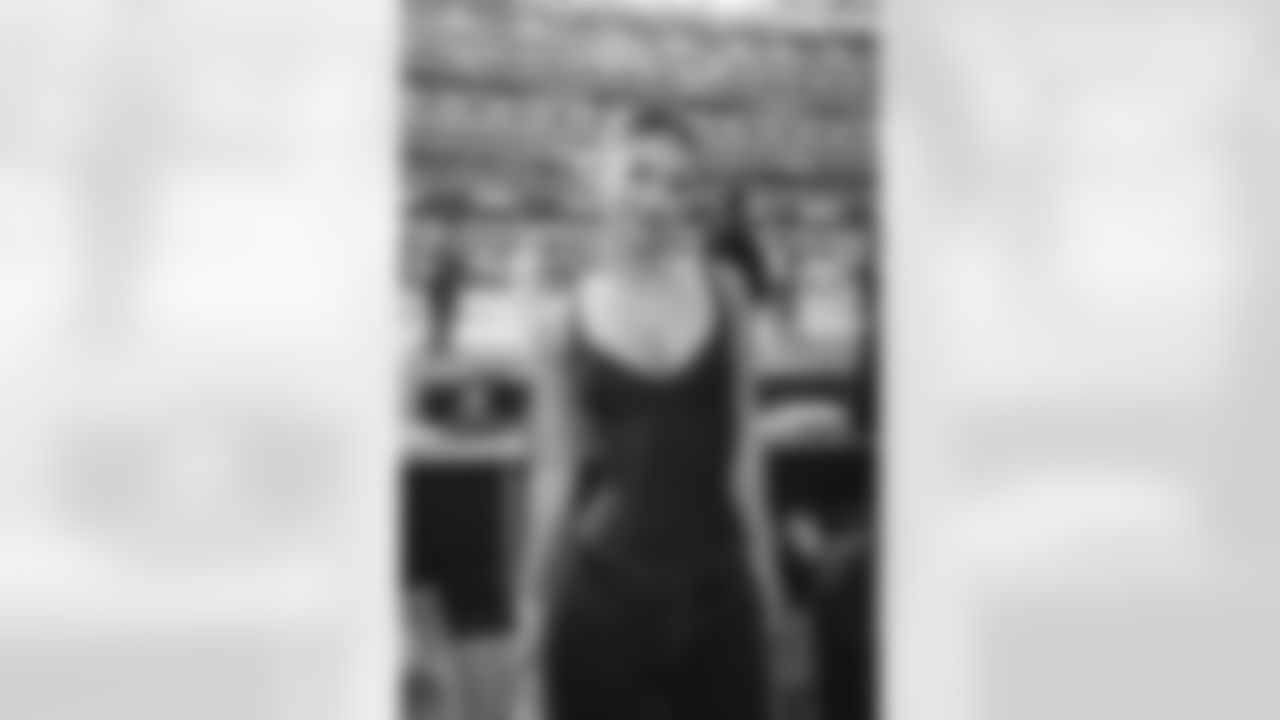 Leah Halton in the Rams House