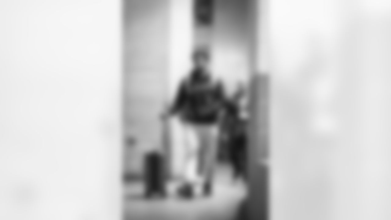 31 CB Darious Williams arrives at Mercedes-Benz Stadium for Monday Night Football vs. Falcons