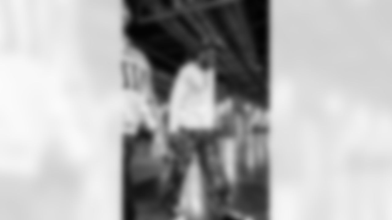 1 CB Emmanuel Forbes Jr. arrives at SoFi Stadium for today's matchup against the Seahawks