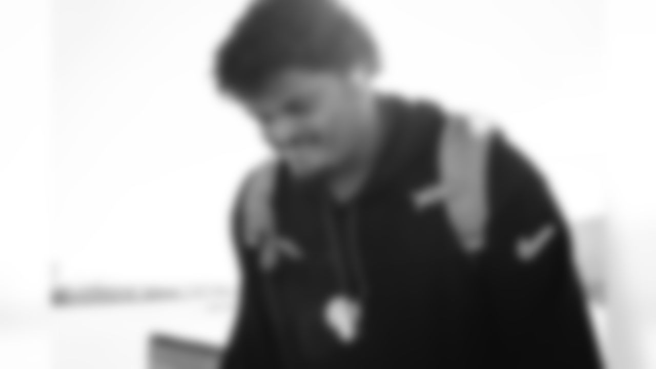 73 OL Steve Avila travels to Charlotte for Sunday's game against the Panthers