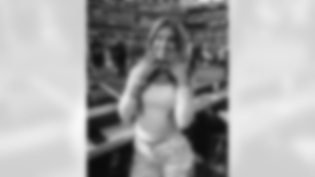 Hannah Stocking in the Rams House