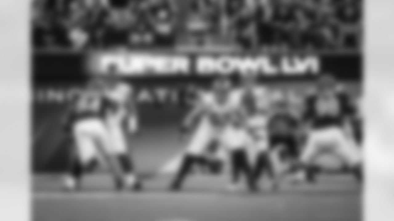 The Los Angeles Rams take on the Cincinnati Bengals in the Super Bowl of the 2021 NFL Playoffs.