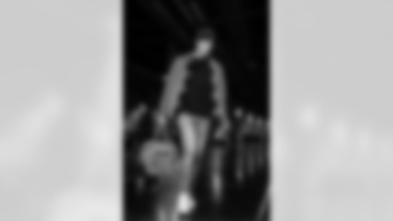 9 QB Matthew Stafford arrives at SoFi Stadium for today's matchup against the Seahawks