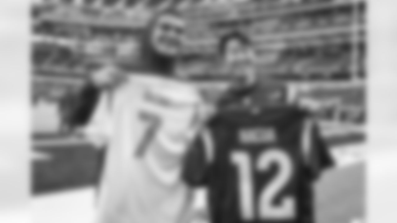 Son Heung-min & Puka Nacua jersey swap