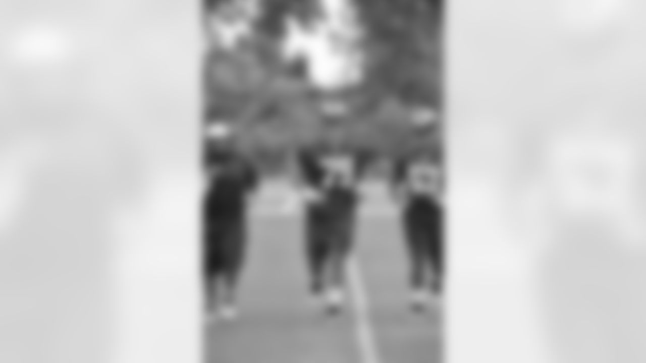 "St. Louis Rams tackle Rob Havenstein during Rookie Camp. (Photo by Scott Rovak)"