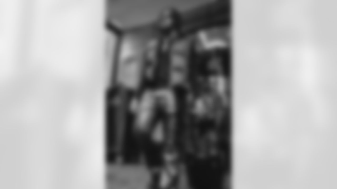 6 OLB Nick Hampton travels to Soldier Field for divisional playoff game vs. Bears